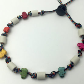 EM Keramik Hundehalsband, Schmuckhalsband Elefant