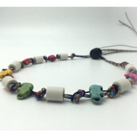 EM Keramik Hundehalsband, Schmuckhalsband Elefant – Bild 2